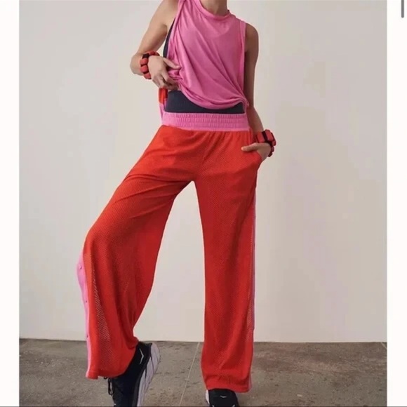 FP Movement by Free People Pants - Free People Movement Nothing But Net Track Pants Size M